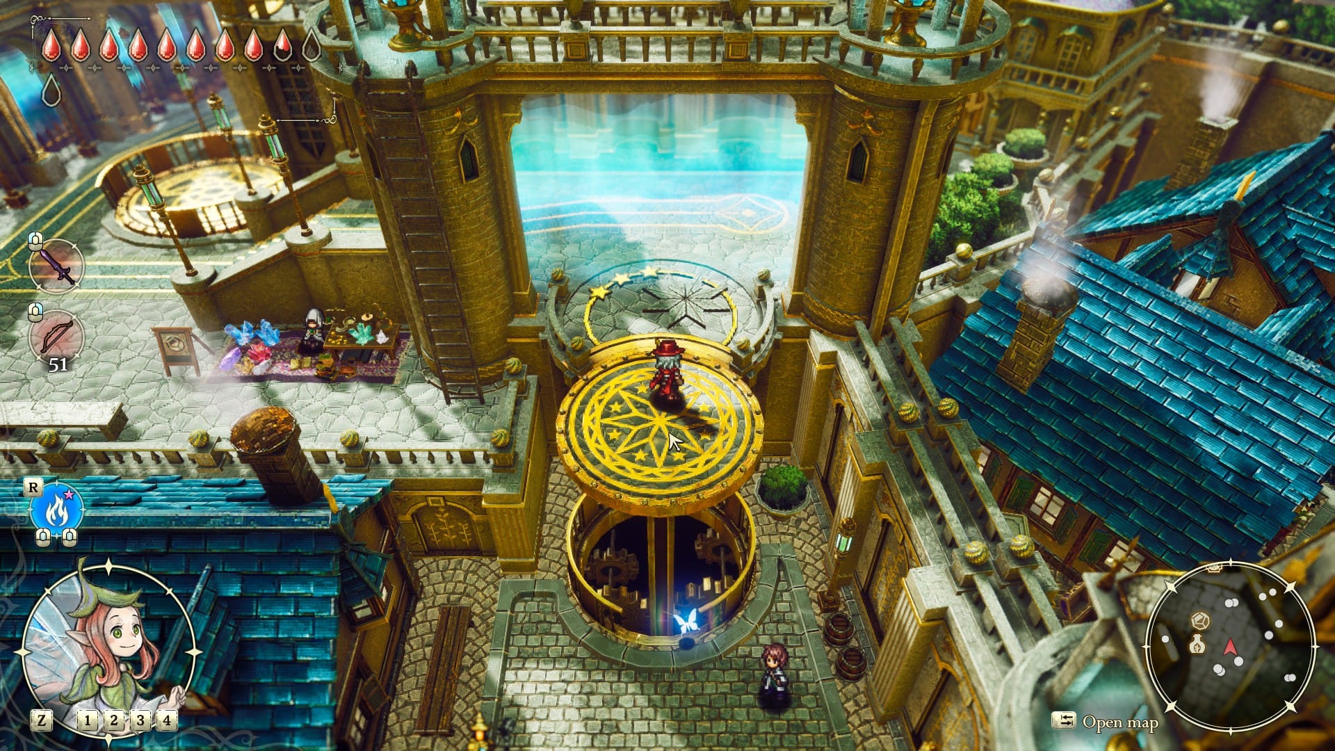 The beautiful structures in the Age of Magic